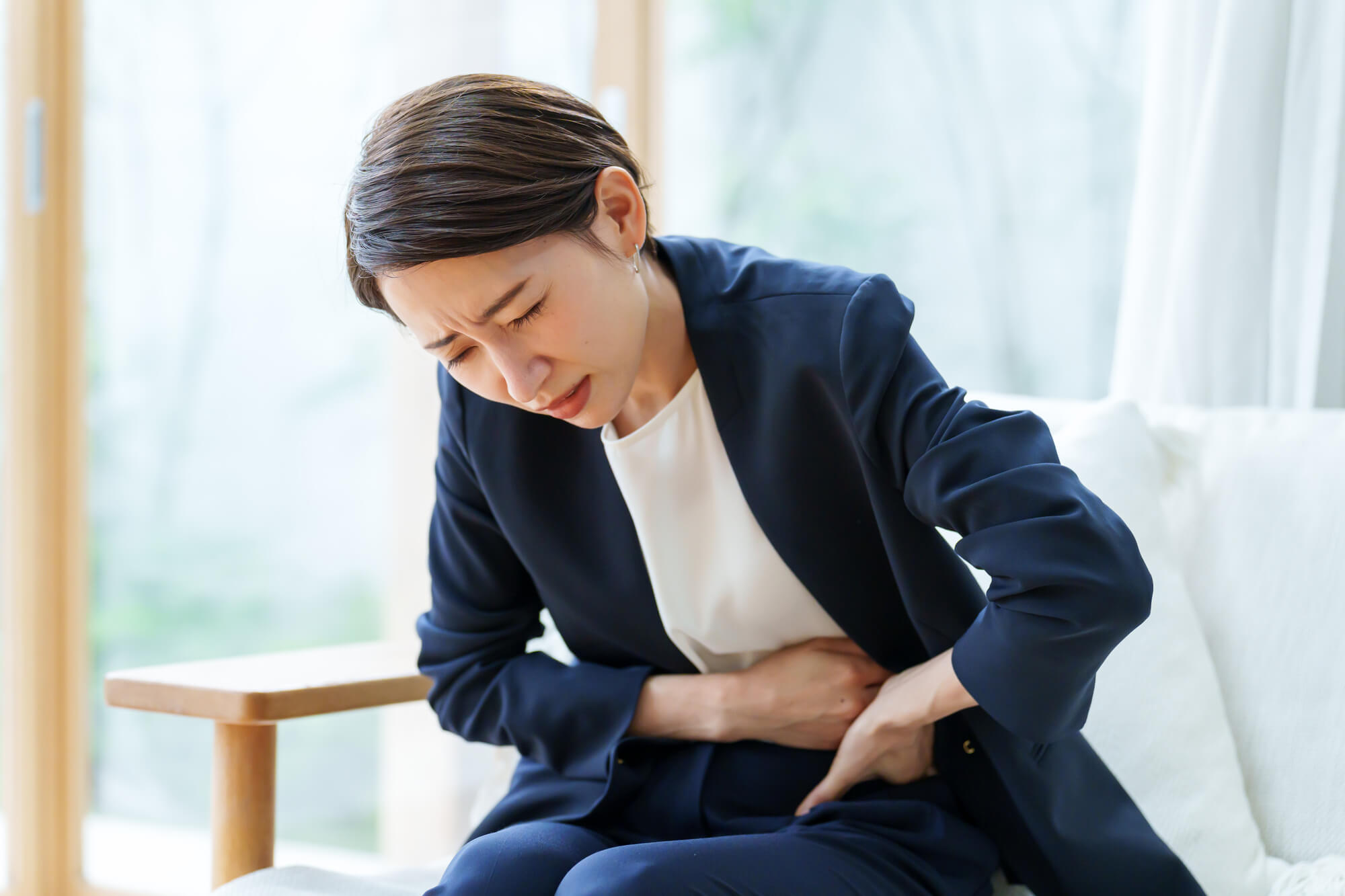 腹痛の原因はストレス？